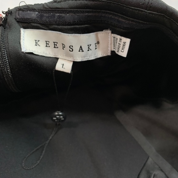 Keepsake the Label Hearts on Fire Mini Dress Black - Picture 6 of 8